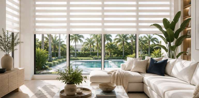 Custom Blinds & Window Shades in Boca Raton, Pompano Beach & Coral Springs, FL
